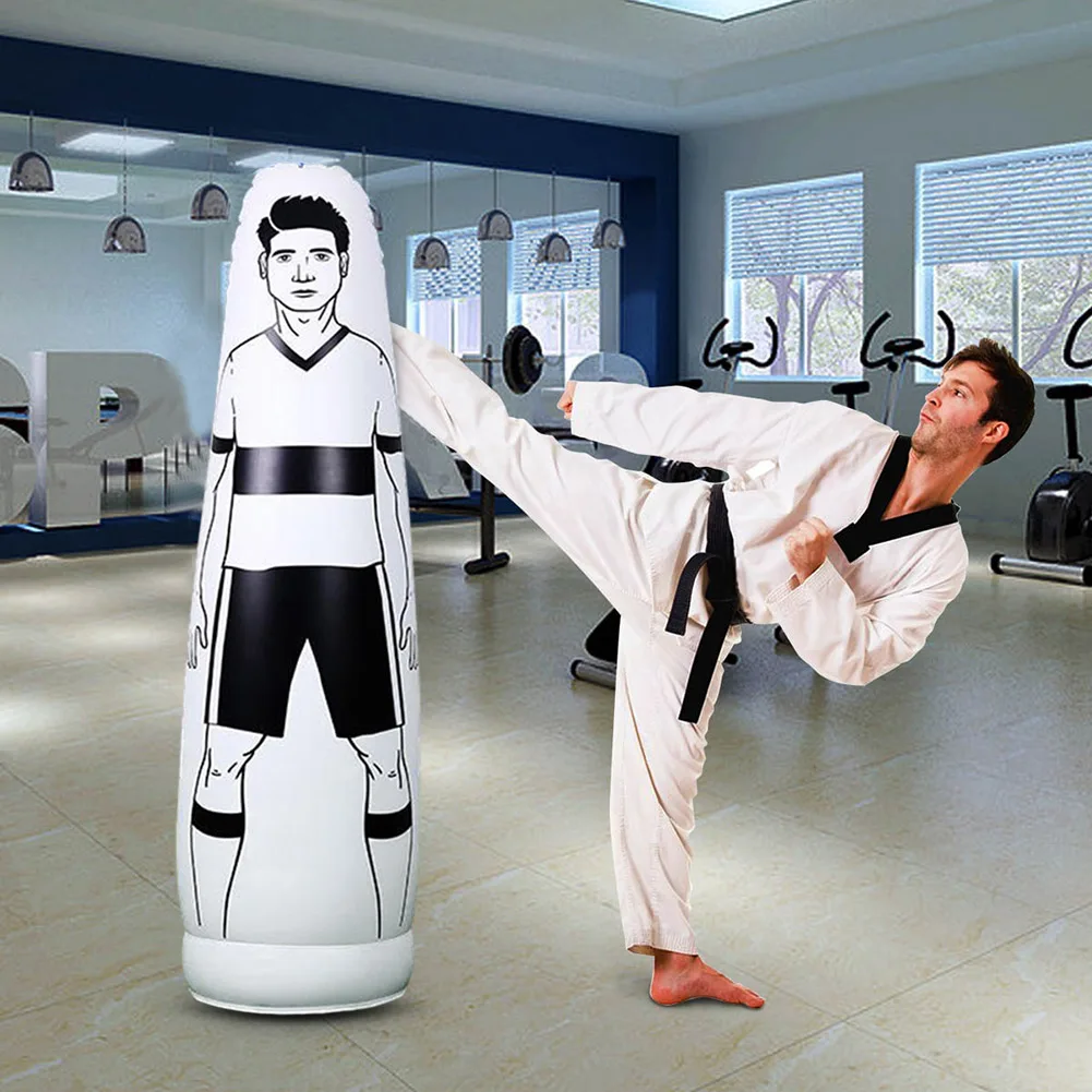 

160CM Thickening Inflatable Wall Obstacles Portable Footabll Free Kick Training Barrier Dummy for Children Adult