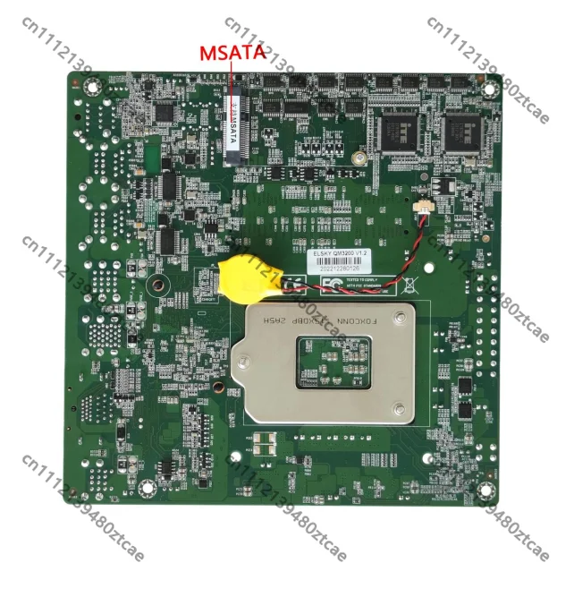 2026 QM3200 Barebone Motherboard 6/7/8/9th Gen Independent CPU H310C Chipset 12COM 2RJ45 LAN