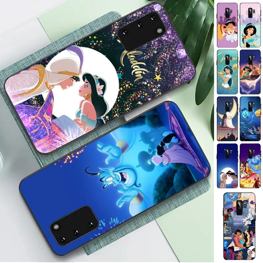 Disney Aladdin Phone Case For Samsung S 9 10 20 21 22 23 30 23plus Lite Ultra FE S10lite Fundas