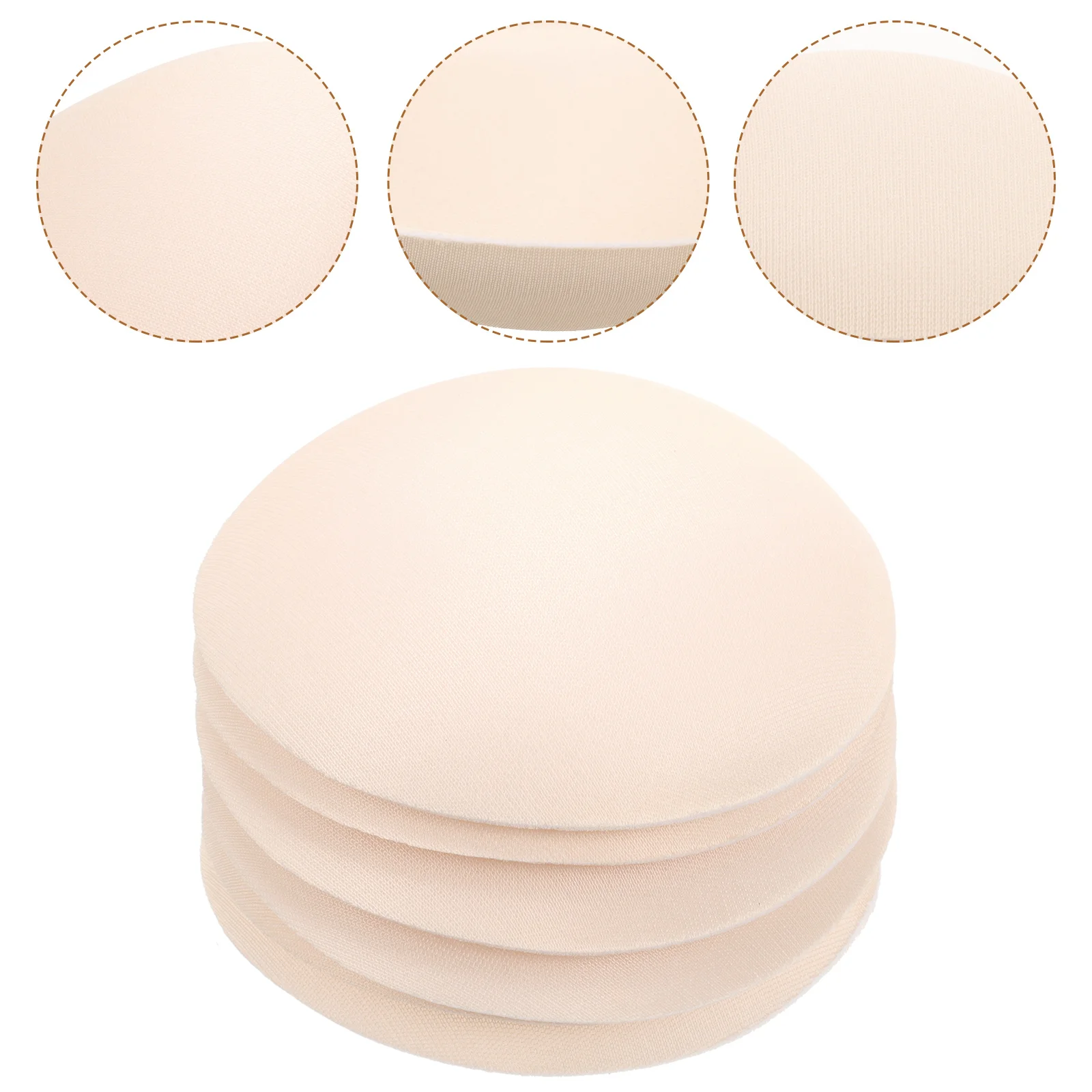 3 Pairs Pads Pushup Superior Sponge Cup Insert Pad Push Up 90L (Skin Color) inserts pad inserts pad pushup