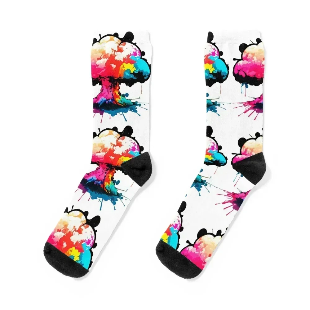 

Big Bada Boom Socks hiking anime winter gifts cute Luxury Woman Socks Men's gifts with print crazy Socks Women's Men's