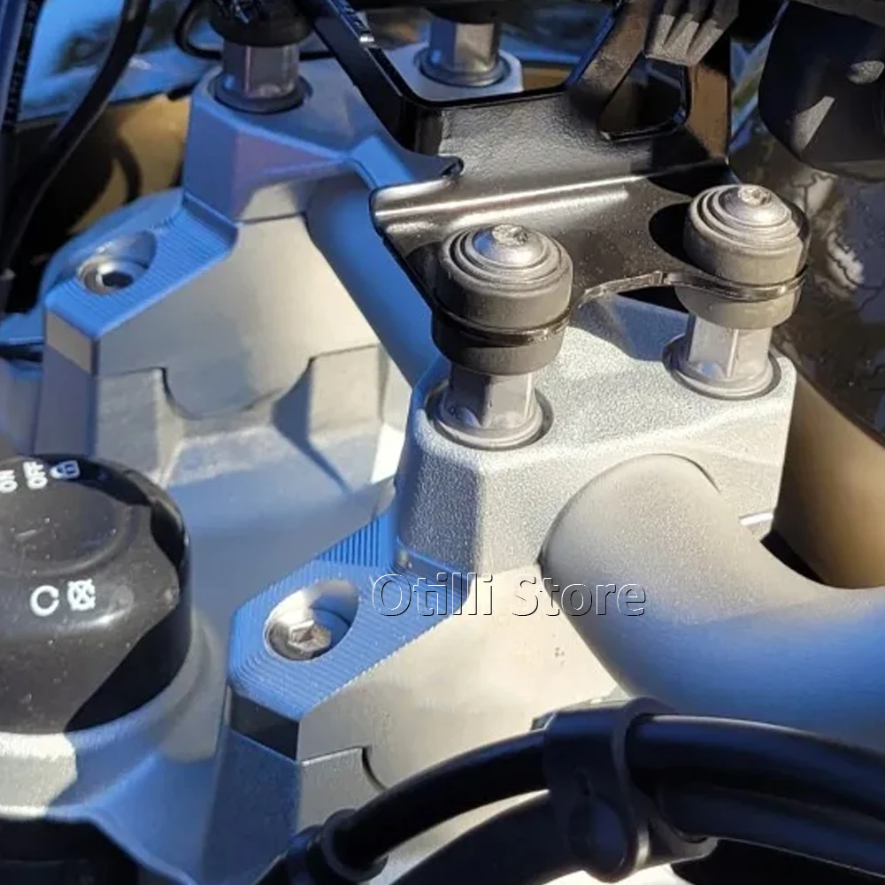 New F900R F900XR F 900 R/XR Handlebar Risers Clamp Height up also Backward Extend Adapters with Bolts For BMW F850GS / Adventure
