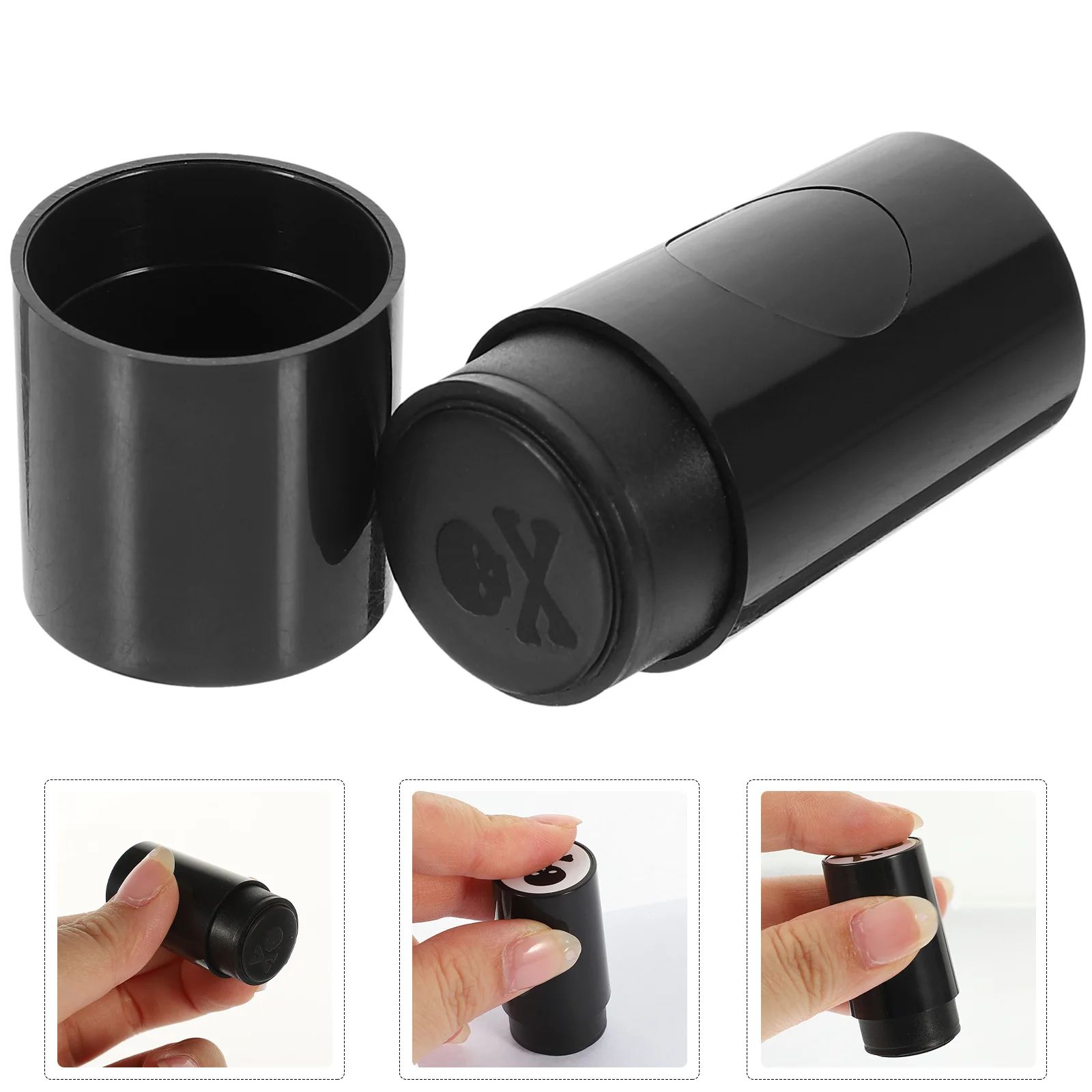 Strumento creativo per timbri con palline da golf, in plastica durevole, portatile, personalizzato, non sbiadisce mai, sigillo di ricompensa per insegnanti, aula, casa