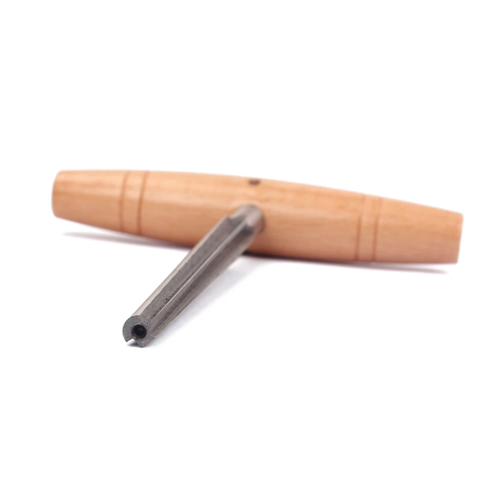 A89E-Violin Viola Peg Hole Reamer 1:26 Taper Wood Handle For Luthier Tool Parts