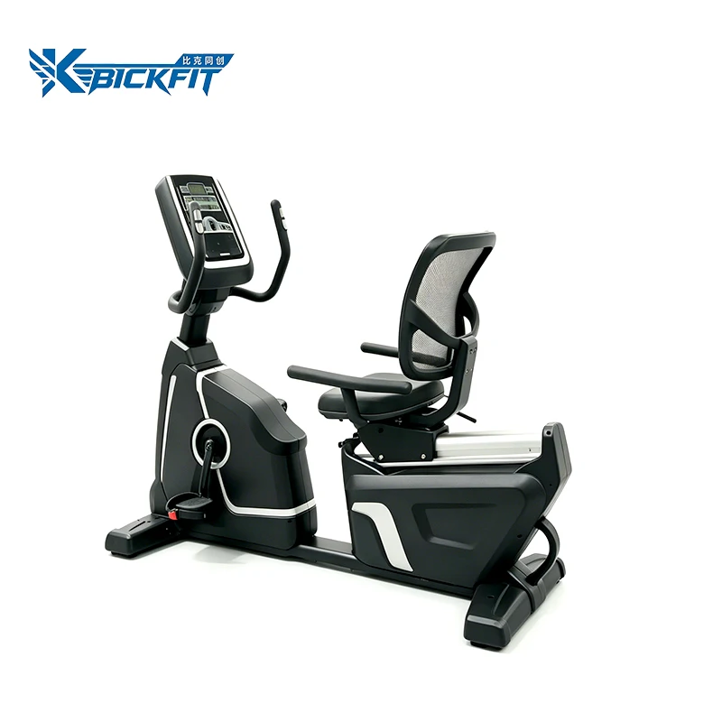 Commercial Gym Fitness Machine Cardio Magnetic Control Horizontal Exercise Bicycle Recumbent Bike Bickfit CCD-6300 Digital