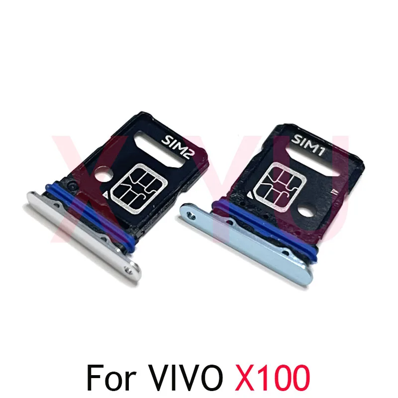 

For VIVO X100 Sim Card Slot Tray Holder Sim Card Reader Socket Replacement Part