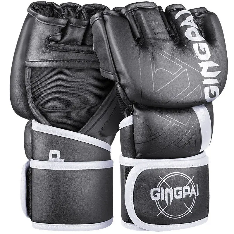 

Boxing gloves for adult men, half finger training, professional combat boxing gloves, MMA Sandboxing sandbags, specialized boxin