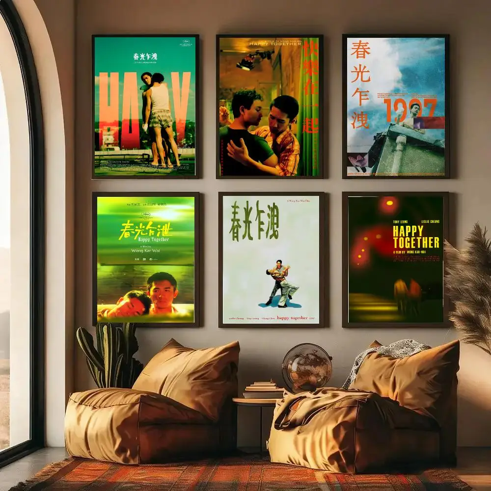 Happy Together Poster High-definition Waterproof Poster Stickers, Suitable For Bedroom, Living Room, Home Decoration