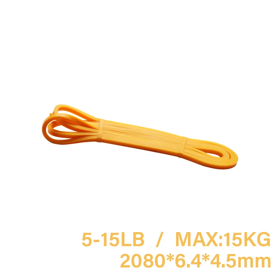 Workout Pilates Latex Weerstandsband Sport Fitness Oefening Elastiek Heavy Duty Sterkte Pull Up Crossfit Gymapparatuur