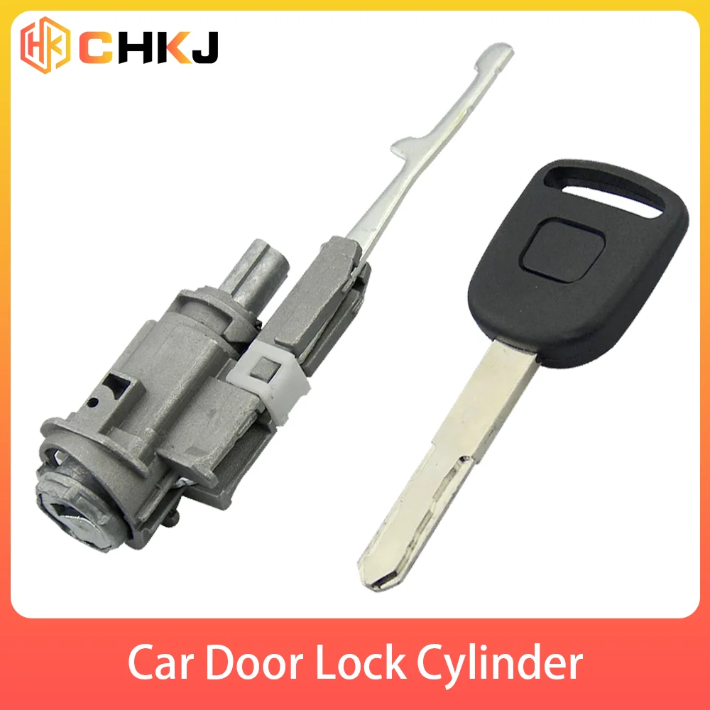 CHKJ Car Ignition Switch Cylinder Lock With Key Fit CRV Odyssey Civic City Auto Door Lock Cylinder For Honda Accord 2003-2011