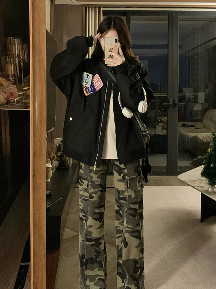 

Женские бейсбольные куртки зеленого цвета, весенние, популярные, в стиле бейсбольной формы, из вельвета, антистатические, с ребристой отделкой, элегантные, во французском стиле, замшевые, для активного отдыха