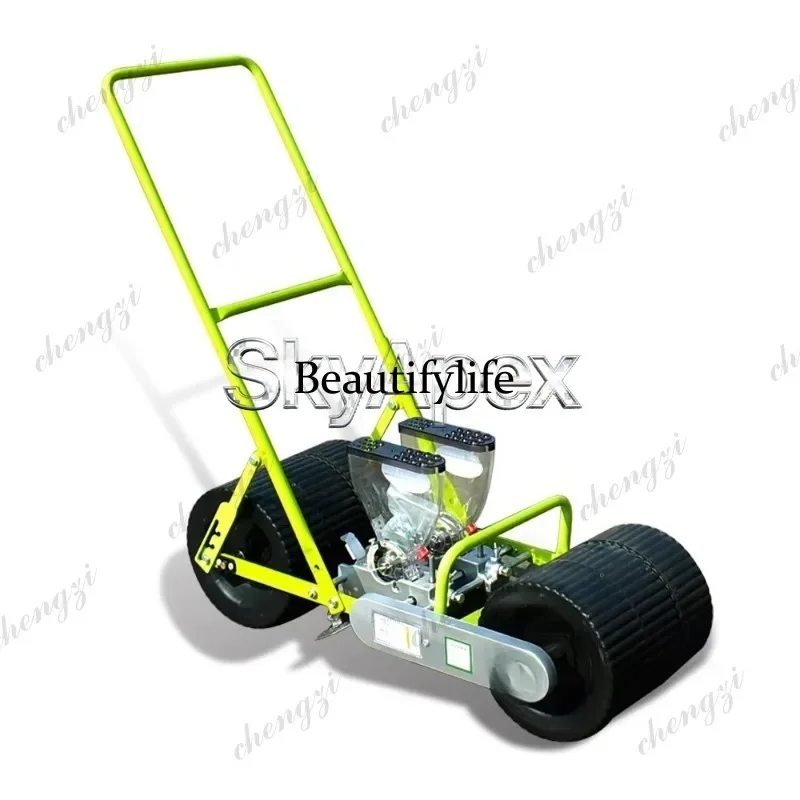 HR  Greenhouse Vegetable Seeder, Manual Push Multi-row & Single Row Precision Sowing Machine for Farm Planting