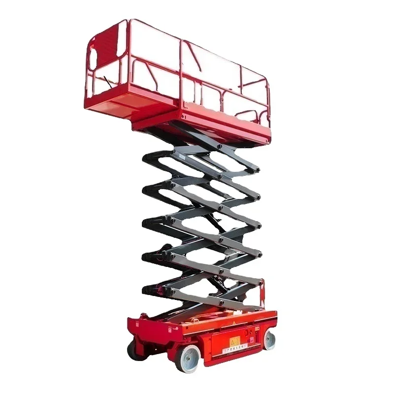 Scissor lifting platform Movable scaffolding hydraulic high altitude lifting platform