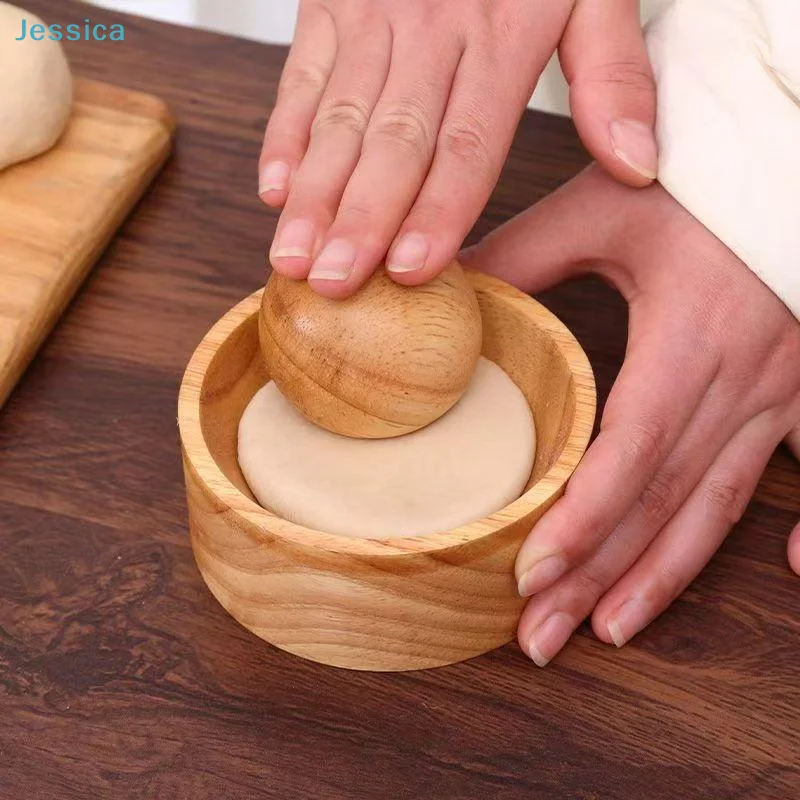 Dumpling Press Set - 〔Jessica〕Set di Stampi in Legno per