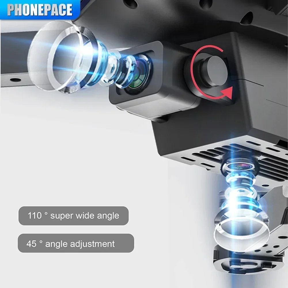 ​HD 6K Photography E99 Pro Drone Quadcopter with Altitude Fixation Remote Control Handle Four Axis UAV Helicopter Toys​​