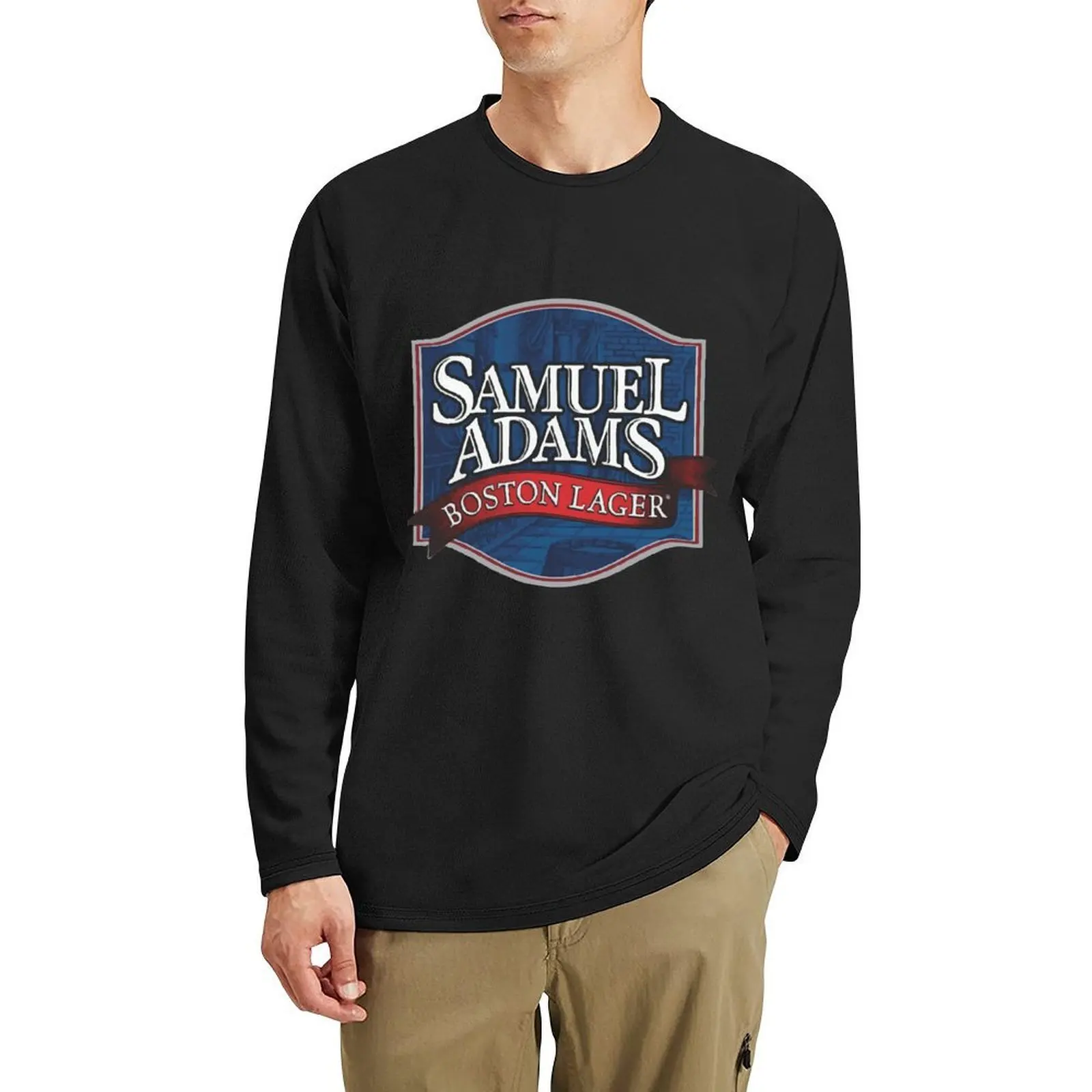 

Samuel adams beer Long T-Shirt Blouse graphic t shirts tops workout shirts for men