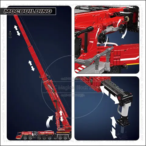 10 best sales Lego Technic Liebherr LTM 11200 - №7