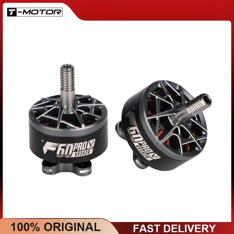 T-Motor F60 PRO V 1750/1950/2020/2550KV Brushless Motor 4mm Titanium Shaft for 5-6S FPV Racing Drone