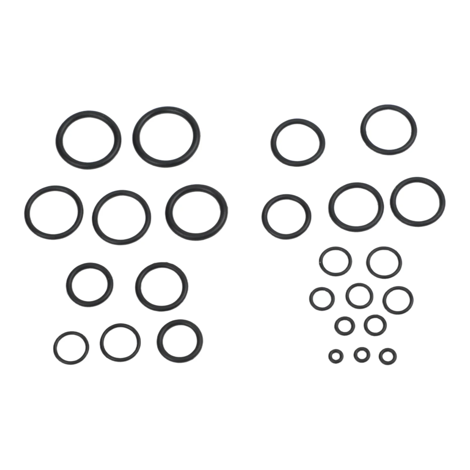 1500pcs Dark Nitrile O Ring Set Sealing Washers for Automotive Maintenance Pipe Connections Mechanical Assembly