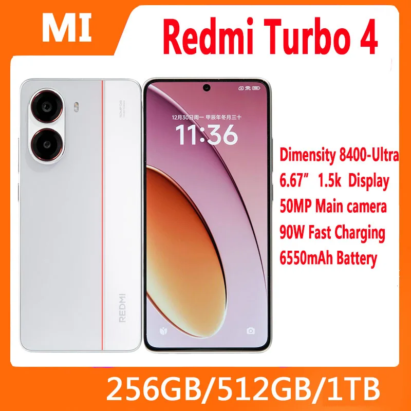 مراجعة شاملة لهاتف Xiaomi Redmi Turbo 4 5G: الأداء، البطارية، والكاميرا في تجربة حقيقية