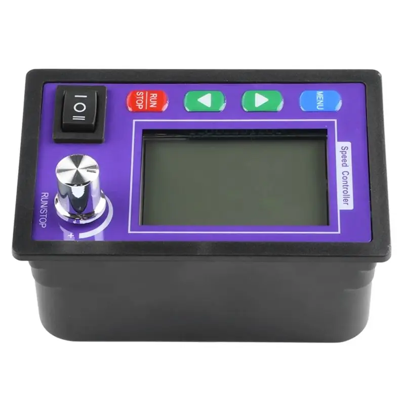 24-Hour Delivery Wireless Remote Control Motor Speed Controller PWM DC Brush Motor Controller DC10-55V 30A Voltmeter Tester