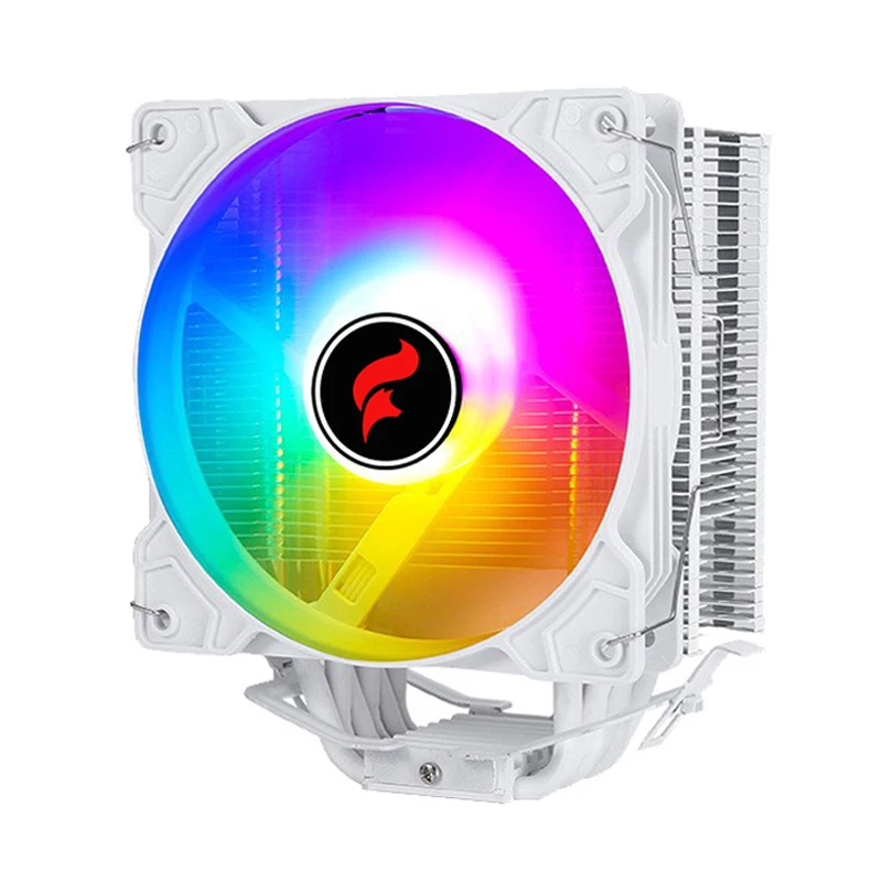 HNHU CPU Cooler 120mm Fan 4Pin/PWM x79 x99 AM3 AM5 AMD Processor 4/6 Heat Pipe Air-Cooled Installing LGA2011 2066 115x 1200 1700