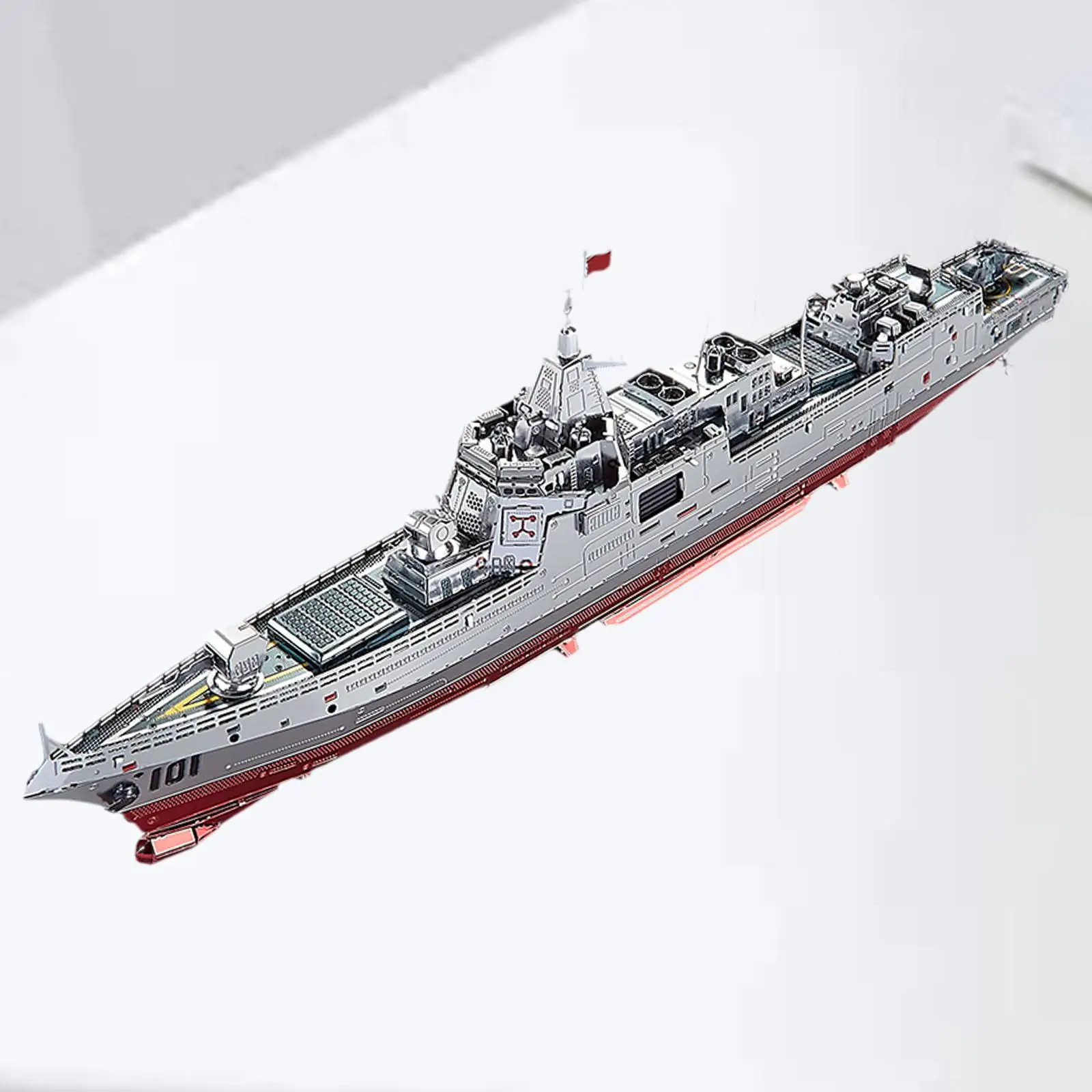 3D Metal Puzzle Creative Battleship Metal Model Building Kits 1/1000 Model statku Zabawka dla dzieci Przyjaciele Dzieci Chłopcy Dziewczynki Prezenty