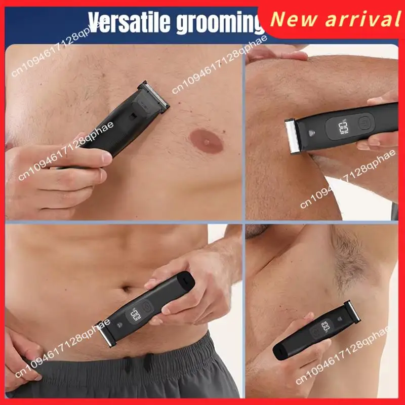 ماكينة تشذيب اللحية الكهربائية N89R للرجال - مقاومة للماء، واقي قابل للتعديل، متعددة الاستخدام للتشذيب والحواف والحلاقة، للاستخدام الرطب/الجاف