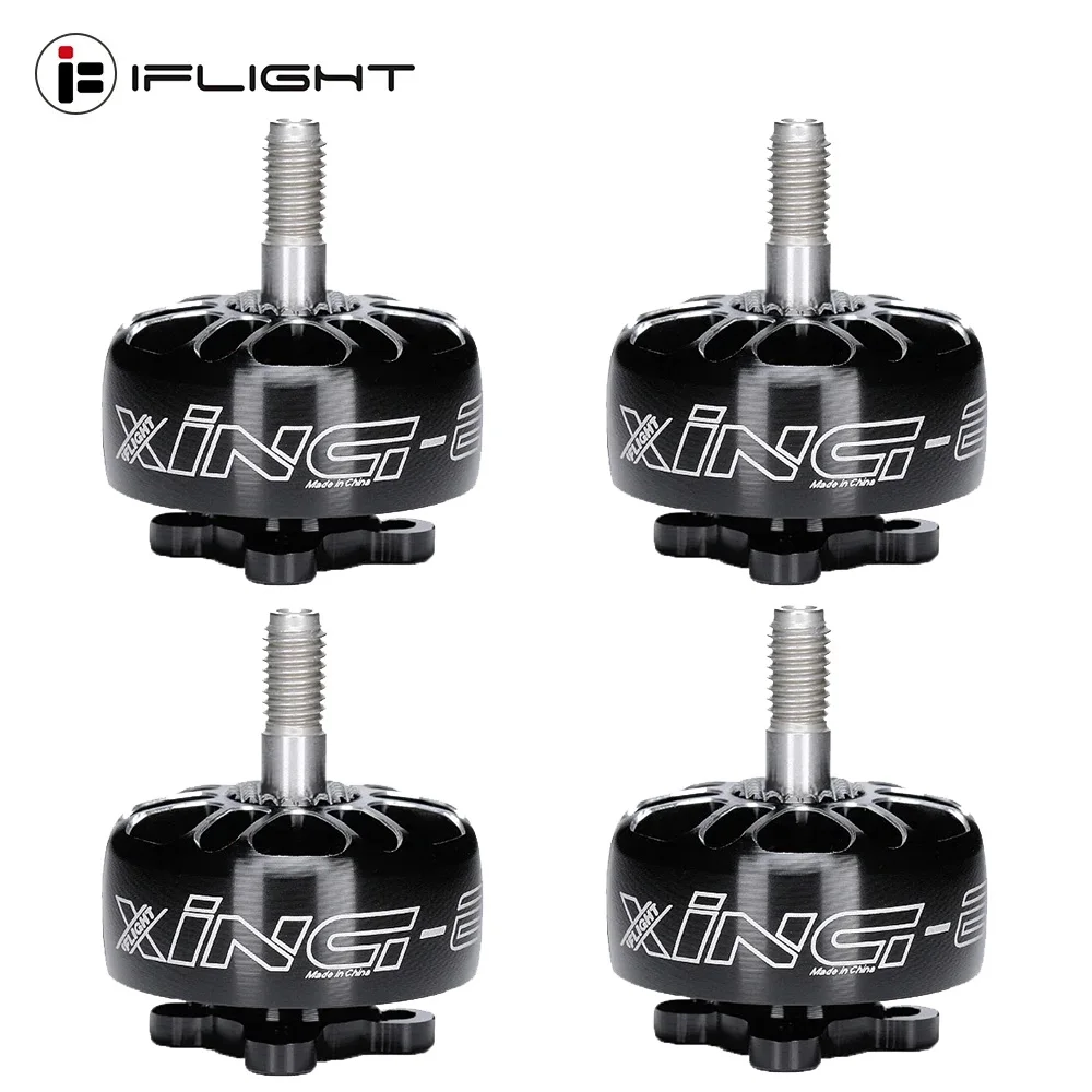 

IFlight XING-E pro 2207 1800KV 2450KV 2750KV Бесщеточный двигатель Unibell, совместимый с 2-6S, 5-дюймовый пропеллер для гоночного дрона RC FPV