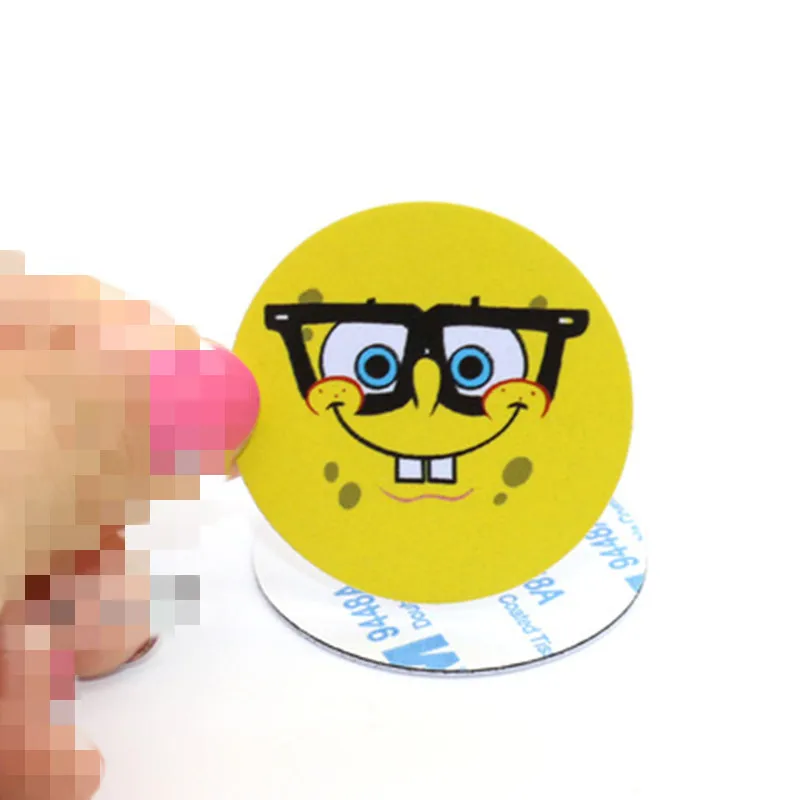 1PCS IC ID Dual Chip Smart Phone Sticker 125Khz 13.56Mhz Rewritable Duplication Tag T5577 Key UID NFC Duplicator 1K S50 Card