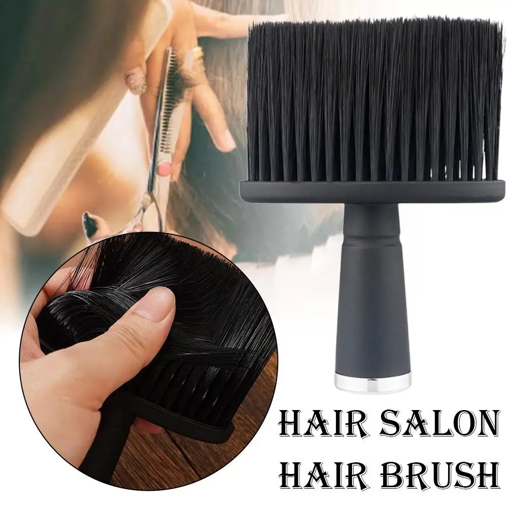1/2 Pack Barber Brush Neck Duster Brush Hairdressing Hair Cutting Cleaning Brush Hair Sweep Brushes for Barber Salon Supplies