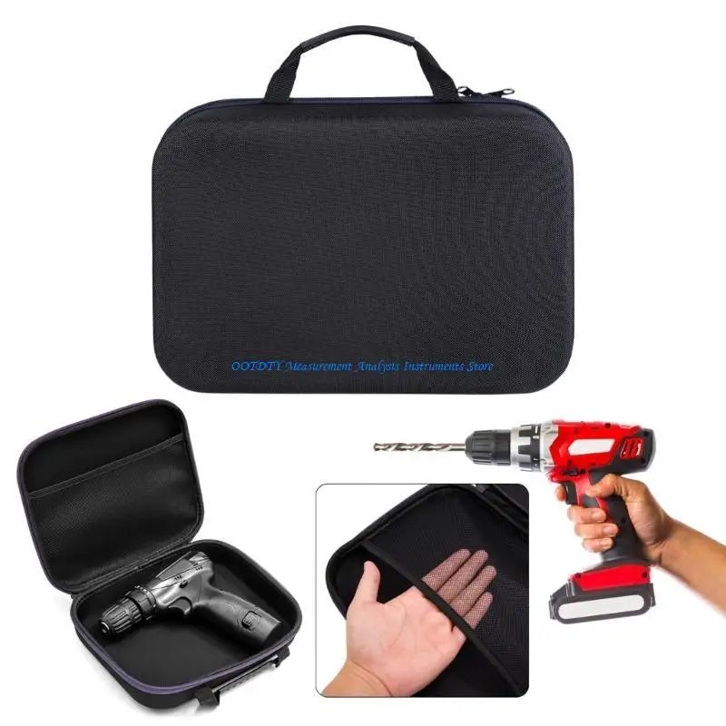 367D Accessories Storage Case for Electric Grinder Drill, Handheld Tool Storage Bag
