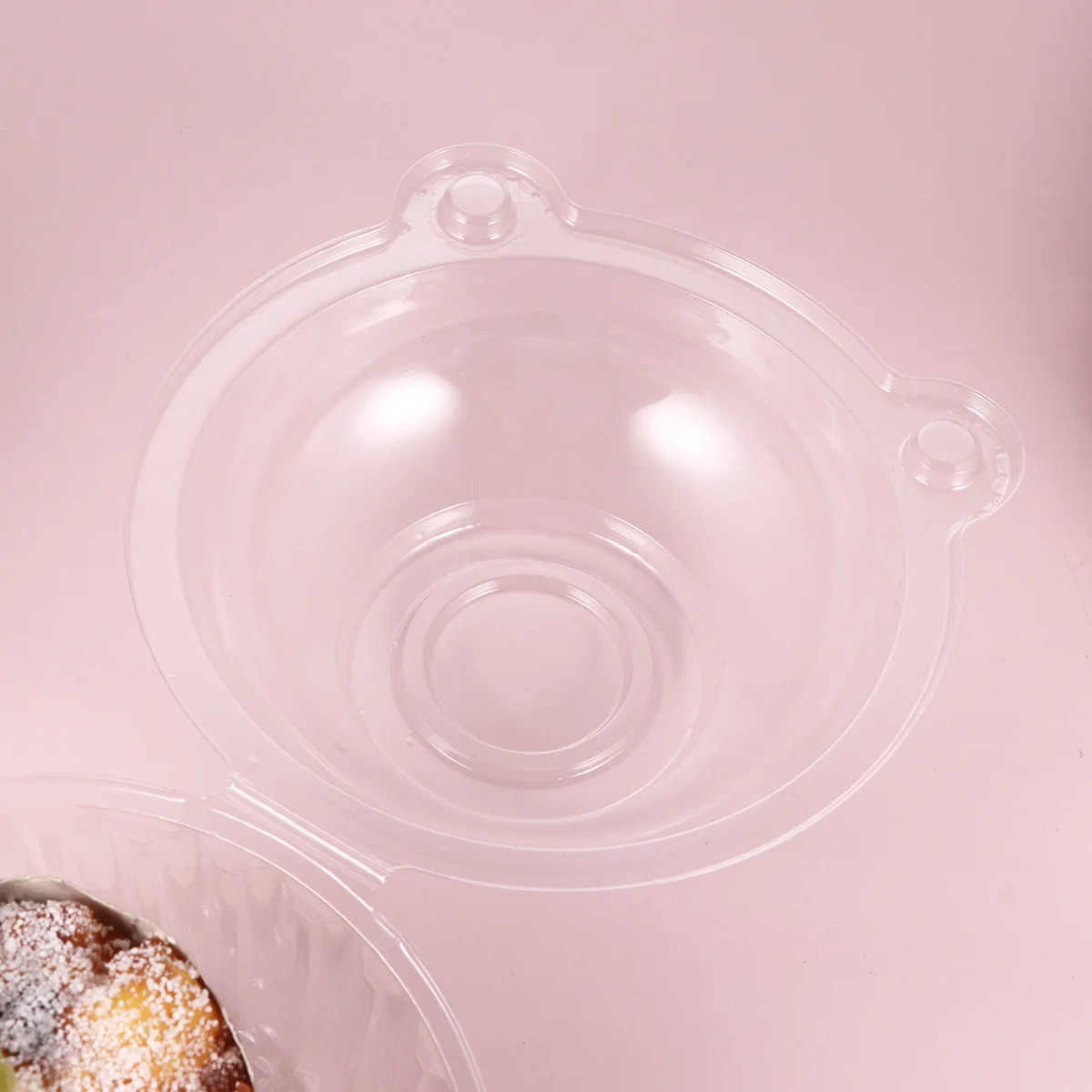 

1 Set Owl Shape Plastic Boxes Disposable Plastic Boxes Beautiful Pastries Exquisite Transparent Puff Cupcake for Party Ho