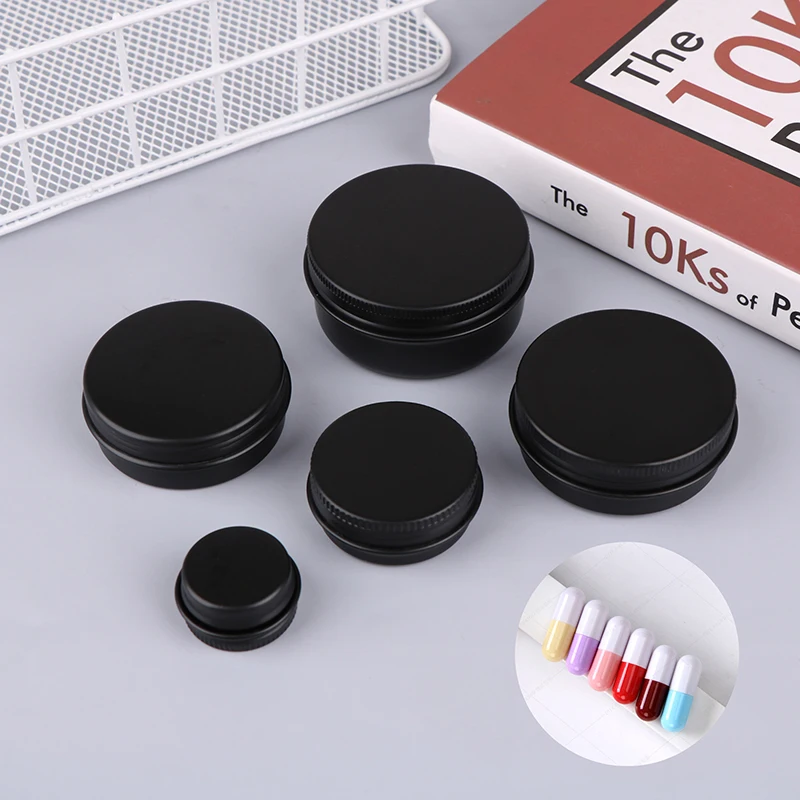 

Портативная Черная компактная аптечка с защитой от внешних аккумуляторов, небольшая портативная пищевая упаковка из алюминиевого сплава, герметичная маленькая коробка, не ржавеет