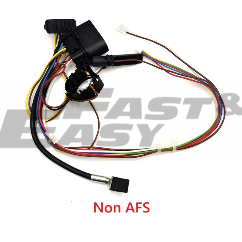 Applicable to Audi A6C6 A6 C6 2005-2008 Xenon Headlight Wiring Harness Internal Wire Harness Plug Non AFS and With AFS