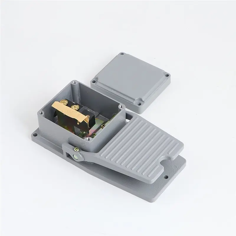 SHGO Heavy Duty Foot Switch LT3, 380V Industrial Foot Pedal Switch, Aluminum Alloy Machine Foot Switch for Equipment Welding
