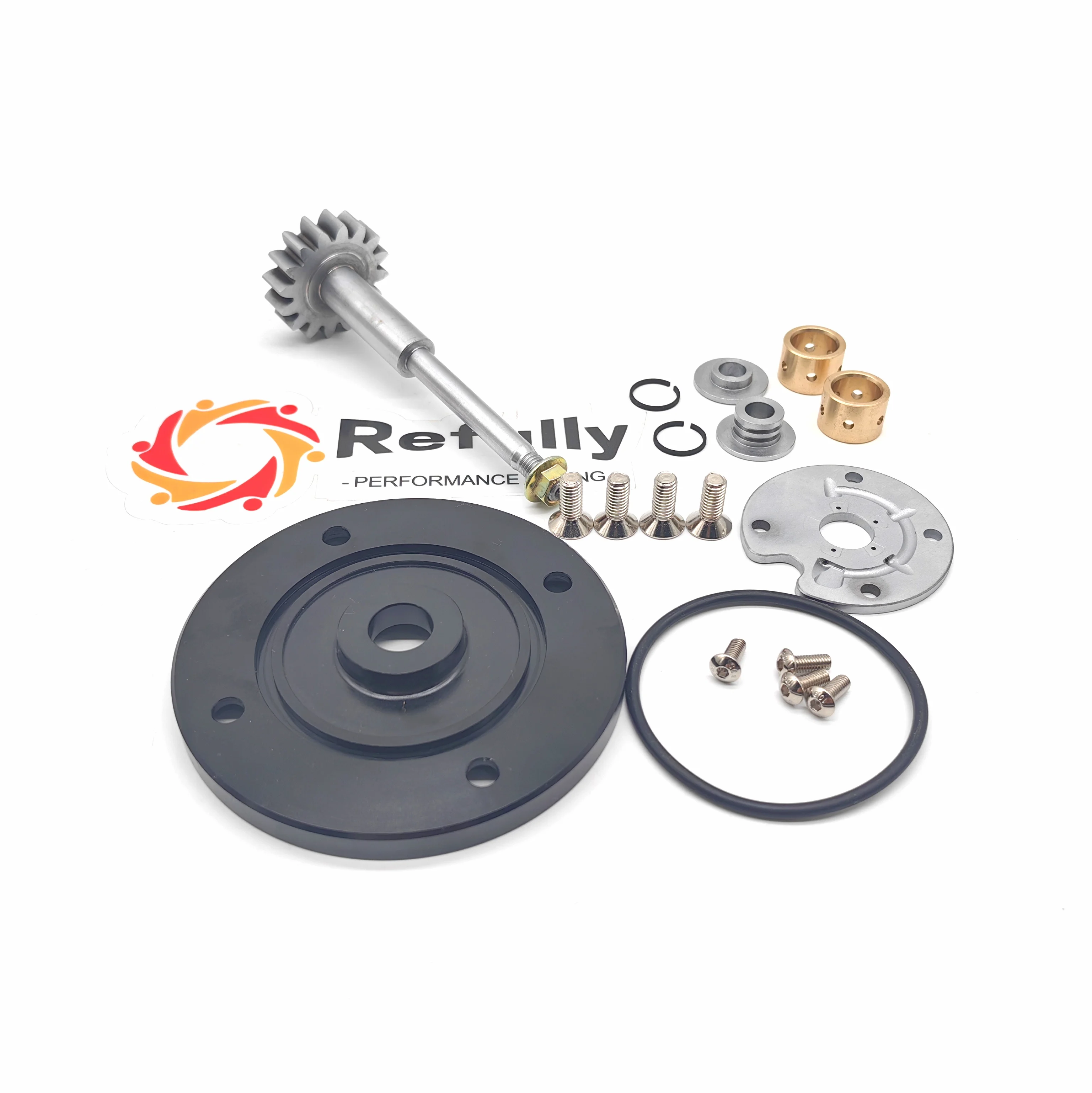 Kit de reconstrucción de supercargador con eje de rendimiento para Yamaha Watercraft, 1.8L, 2008-2017, FZS, FZR, FX, Cruiser, SVHO y HO, GP1800