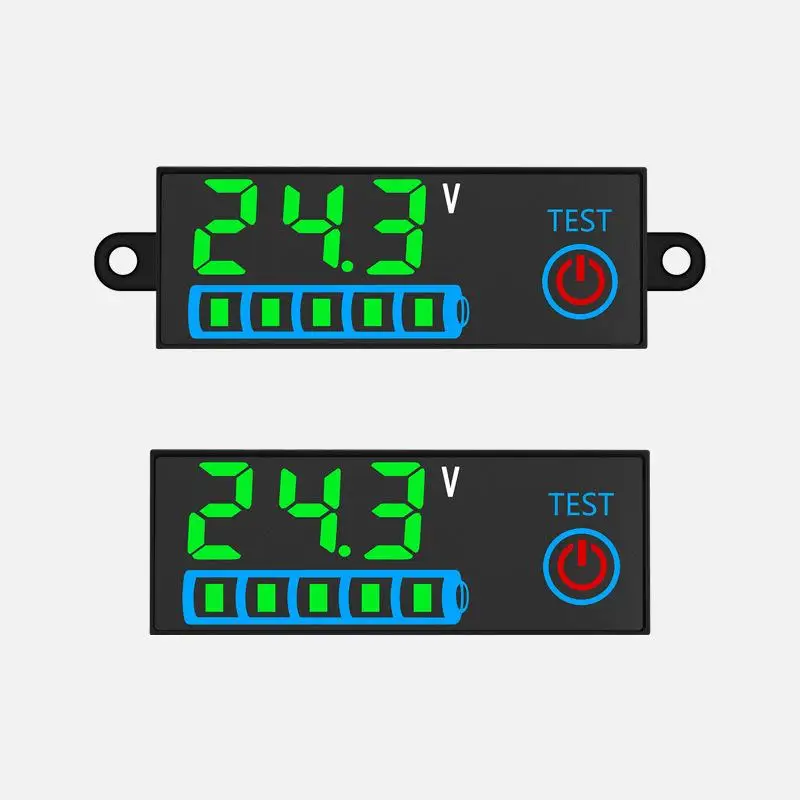 1Pcs Voltage Battery Charging Tester 3S-14S DC7-55V Acid/Lithium Battery Charge Indicator Board Battery Level Indicator