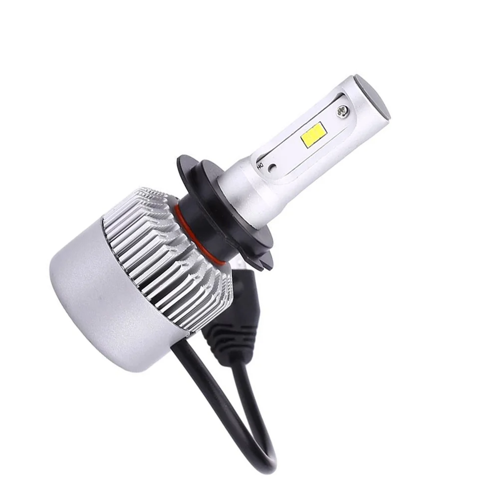 H7 LED Headlight Bulb 6500K 8000 Lumens Extremely Super Bright CSP Chips (White Light) car headlight LED headlight H1