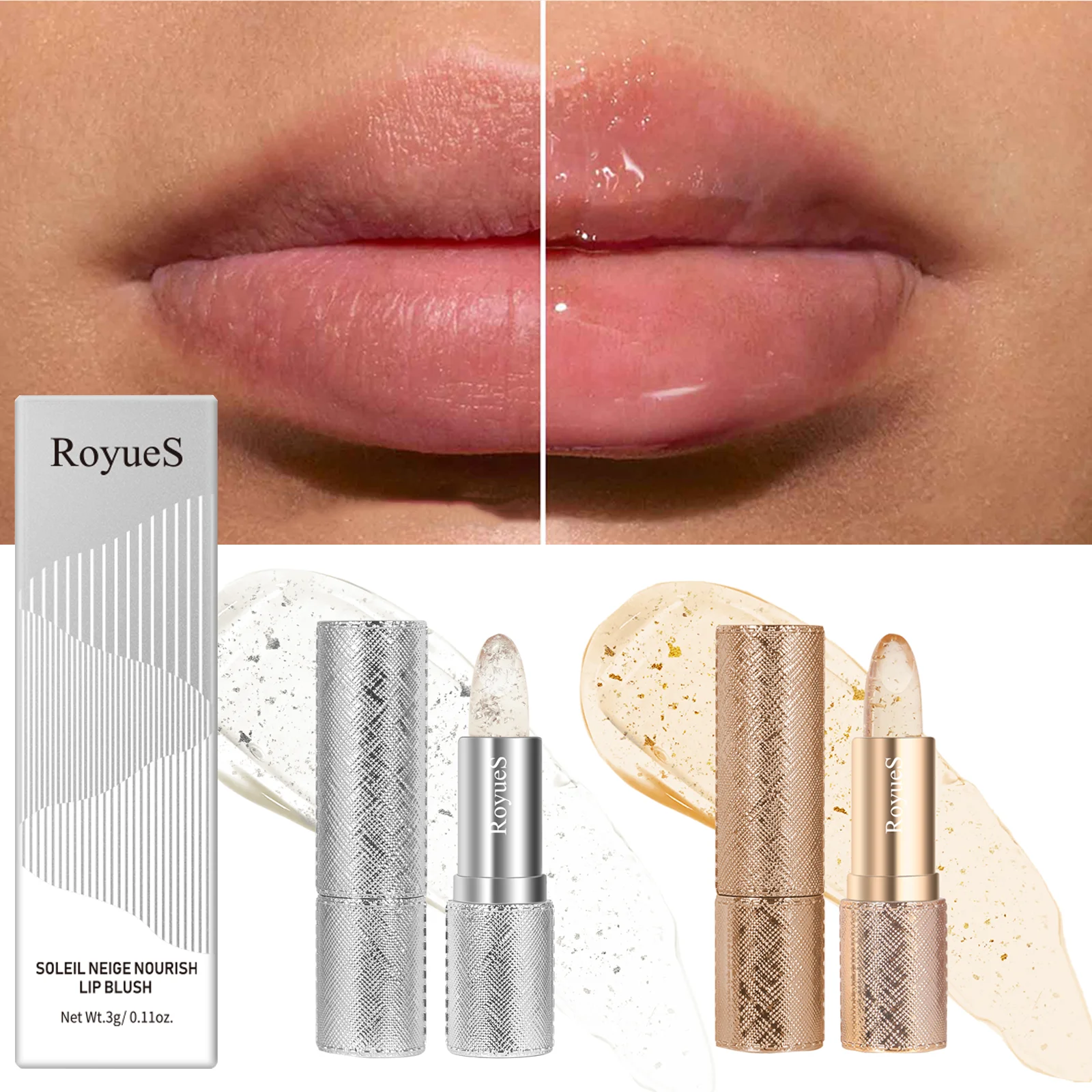 Temperature Changing Lipstick Moisturizes, Prevents Dryness And Cracks, And Has A Lasting Natural Luster