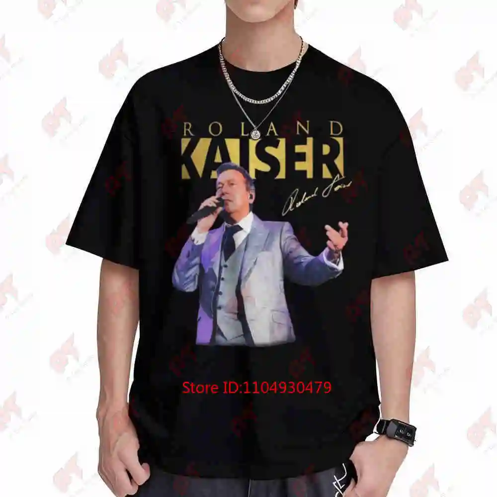 Roland Live Im Sommer 2018 German Schlager Pop Short Sleeve Tee 100% Cotton T-Shirt