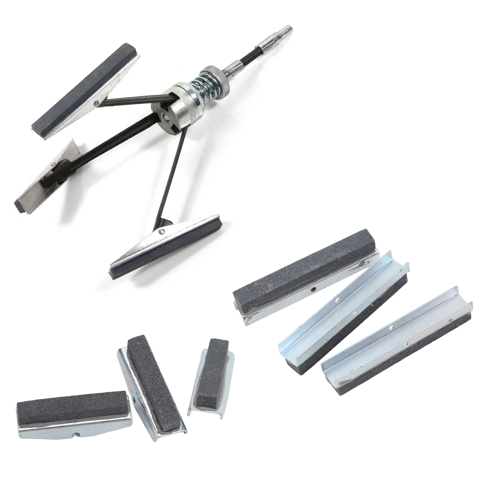 Engine Cylinder Hone Stones 3PCS Metal Grinding Inserts Universal Cylinder Honing Tool Kit Jaw Cylinder Honing Stones Tool
