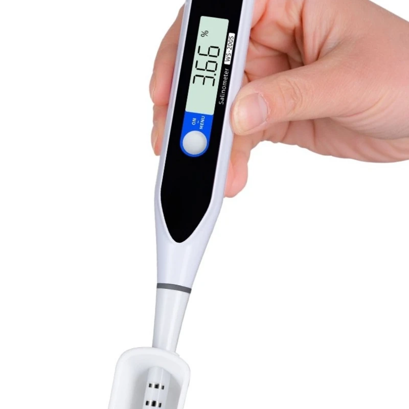 

Salinity meter Kitchen food soup Cooked brine Digital display meter Measurement of salinity Marine aquaculture Salt tester