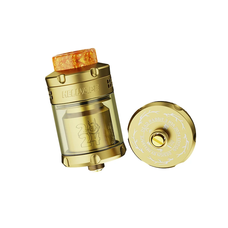 電子タバコhellvapeオリジナル,死んだウサギ,3 rtaタンク,ダブルコイルアトマイザー,ドリップチップ810,3.5ml, 5.5ml, 2022