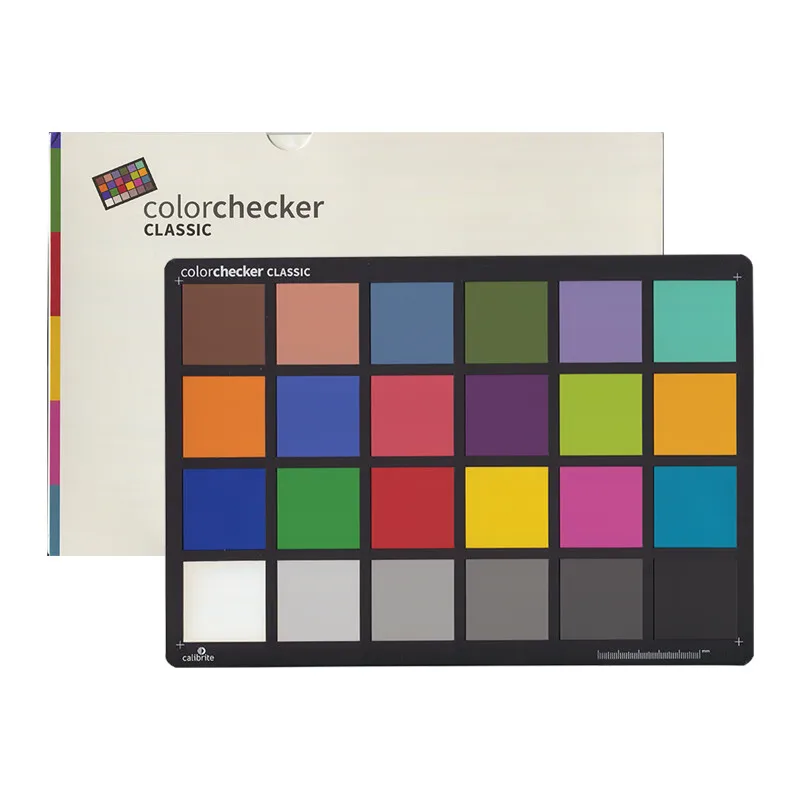 CALIBRITE (formerly XRITE)24 color card series colorchecker classic standard 24 color card