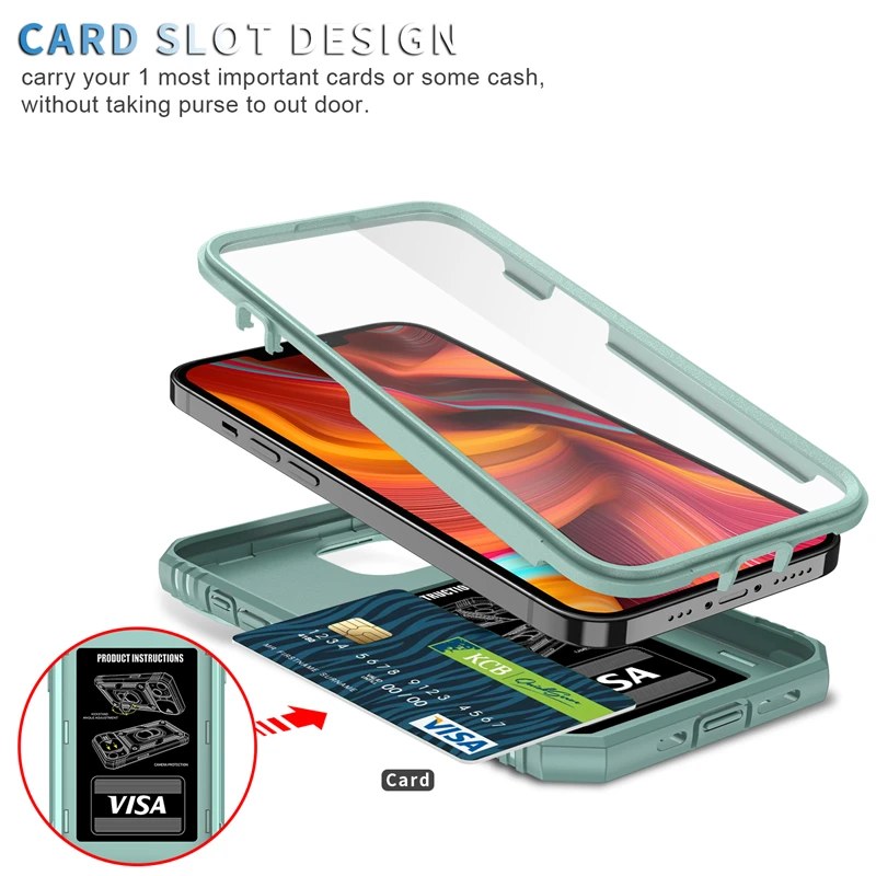 Schiebe-Kameraobjektivschutz Magnetringhalter Hülle für iPhone 18 17 16 15 14 13 12 11 Pro Max Plus Mini XR Stoßfeste Abdeckung – Detail 4