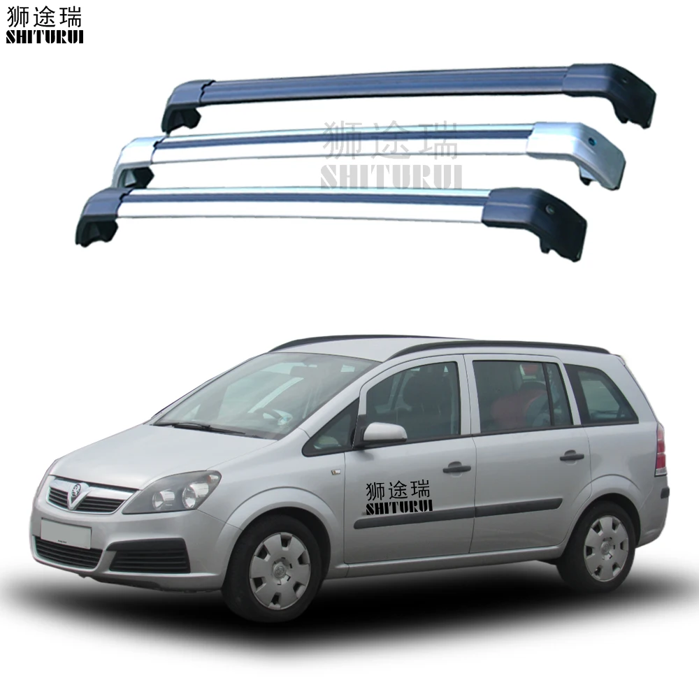 

2Pcs Roof Bars for Vauxhall Zafira (UK)/Chevrolet Zafira (2005–2009) 【A05】 Aluminum Alloy Side Bars Cross Rails Roof Rack