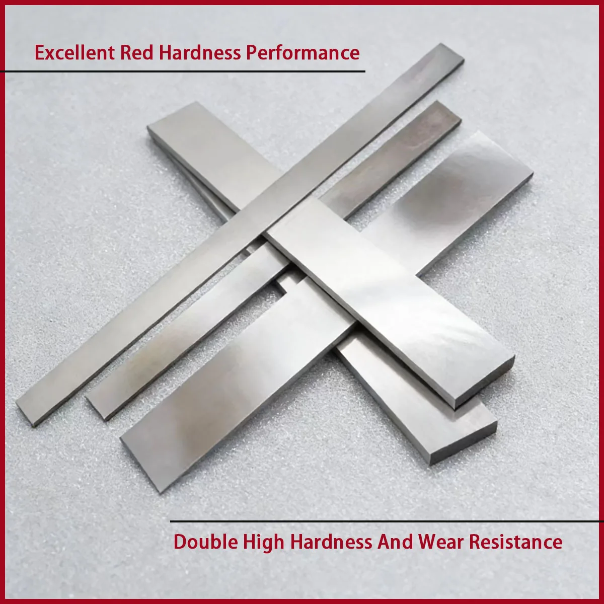 2-5mm Thick High-Speed Steel White Steel Bar Is Used for Turning Tools, Milling Cutters, Drill Bits, Etc