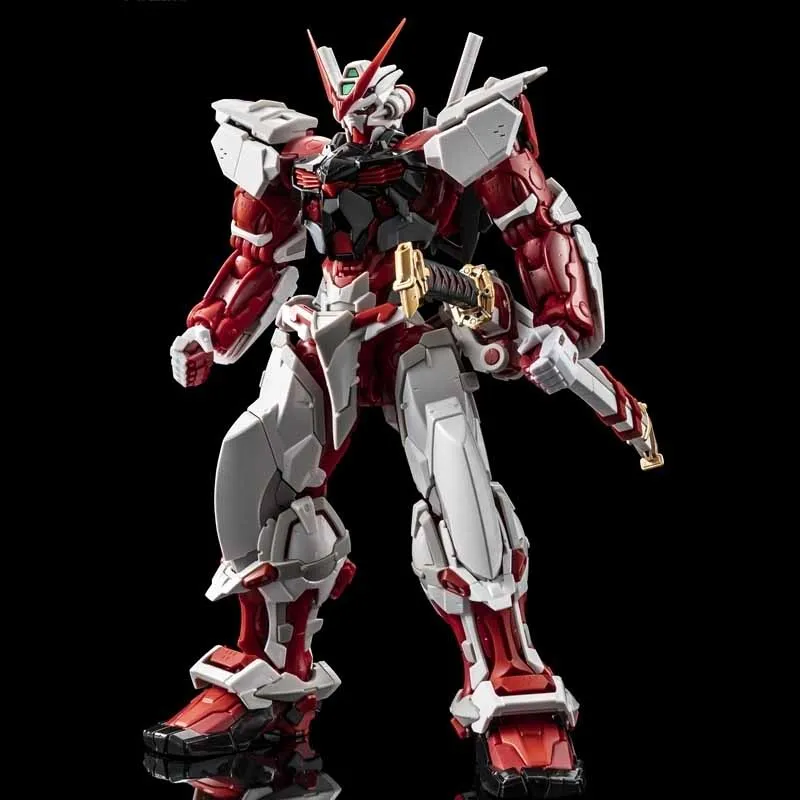 Bandai Original MODEL KIT GUNDAM HIRM GUNDAM SATRAY RED FRAME 1/100 Assembly Model Toys  Model Gifts for Boys