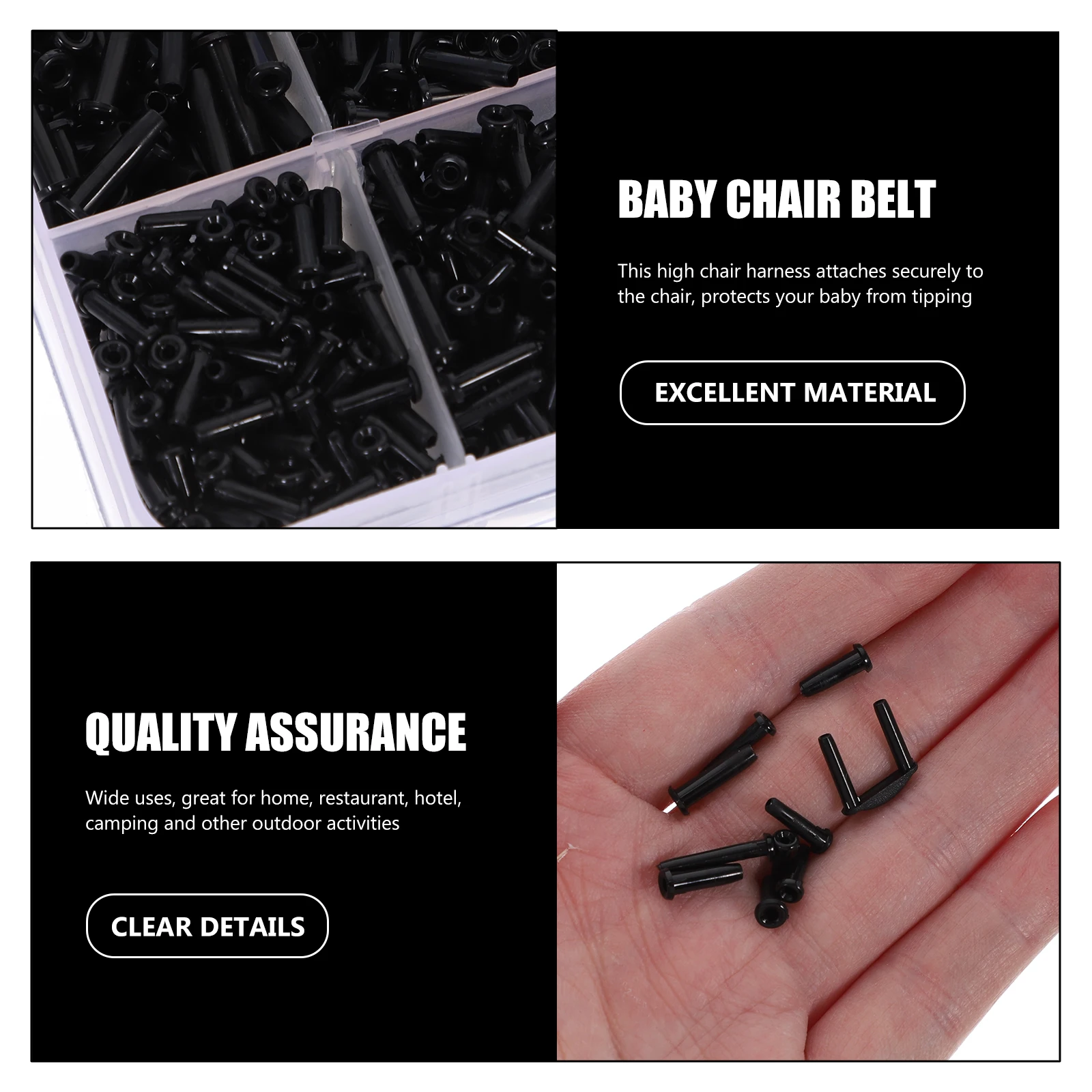 

Коробка для ракетки для бадминтона, люверсы, защита рамы для струн, легкие и прочные запасные части, аксессуары для бадминтона